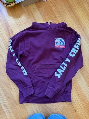 Salty Crew Maroon Hoodie